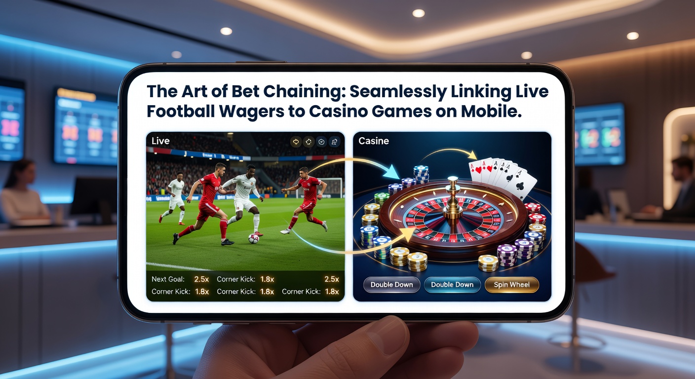 Grafiek met pieken in bet chaining activiteit tijdens live voetbalmatches, gekoppeld aan casino winsten op mobiel