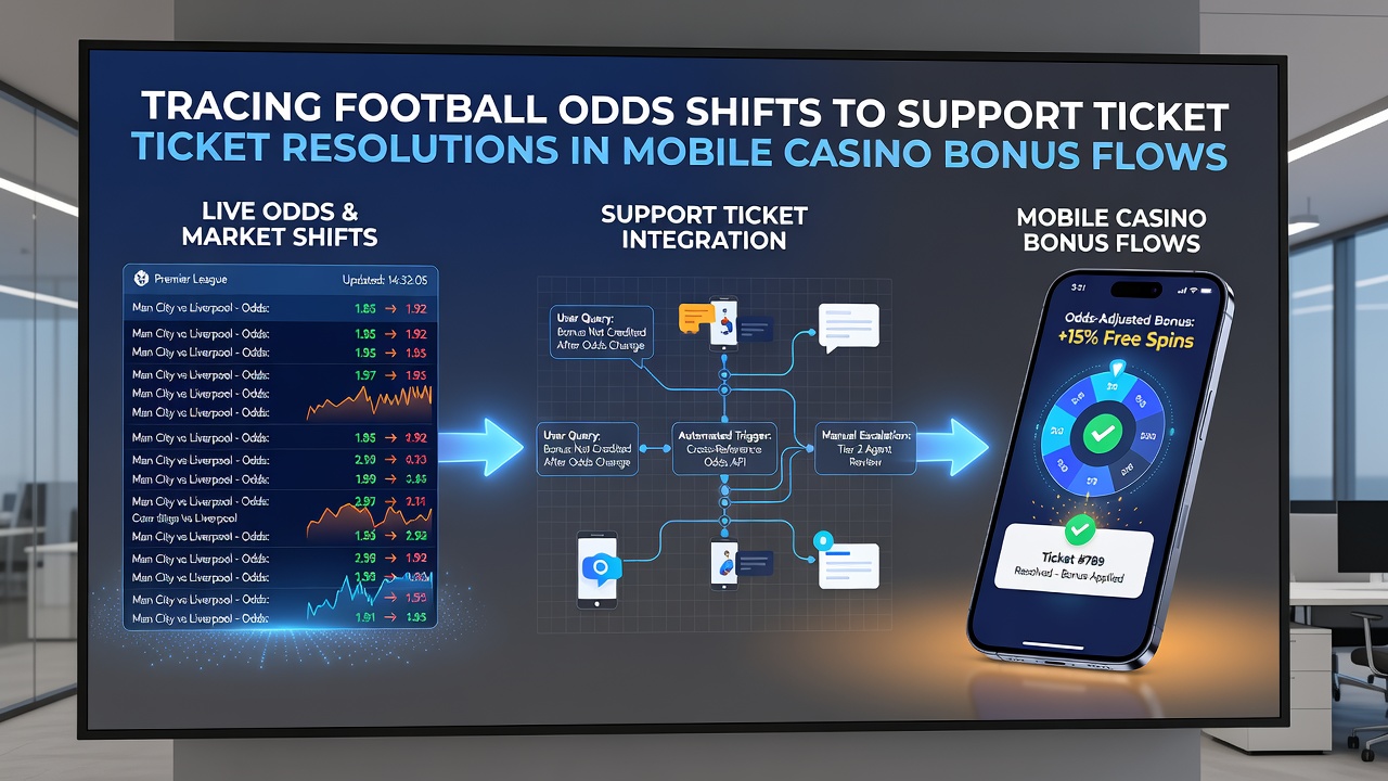 Diagram van ticketresolutie via odds shifts in mobiele omgevingen